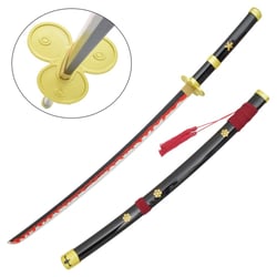 Katana décoratif en bois inspiré de celui de Roronoa Zoro - One Piece