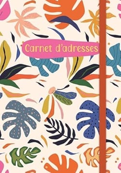 Carnet d'adresses (petit) - vibrant jungle