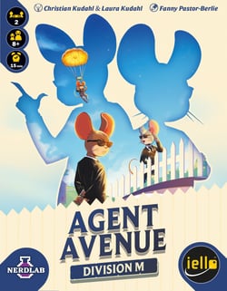 Division M - Extension de jeu pour Agent Avenue - Jeu de société à deux -  Jeu de stratégie - Iello