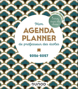 Mon Agenda planner de professeur des écoles - 2026-2027