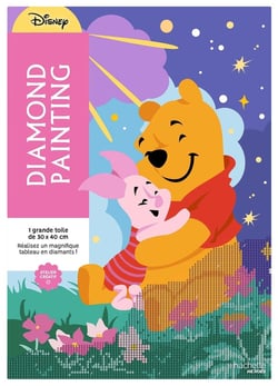 Kit diamond painting Disney officiel - Winnie l'Ourson