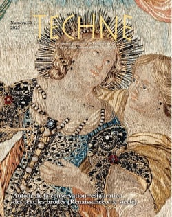 Techne n.60 : Autour de la conservation-restauration des textiles brodés (Renaissance-XIXe siècle)