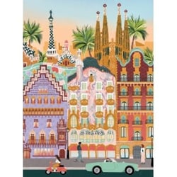 Puzzle 96 pièces - Barcelone - Pieces & Peace
