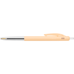 Stylo bille BIC - Pastel orange - Bleu - Pointe moyenne