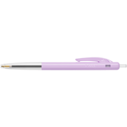 Stylo bille BIC - Pastel violet - Bleu - Pointe moyenne