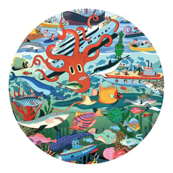 Puzzle 200 pièces - Les secrets de la mer - Djeco