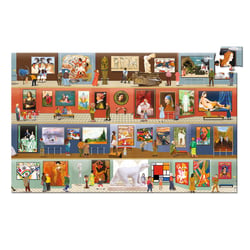 Puzzle 500 pièces - Au musée - Djeco