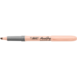 Surligneur pointe moyenne - BIC - Rose -Pastel Grip