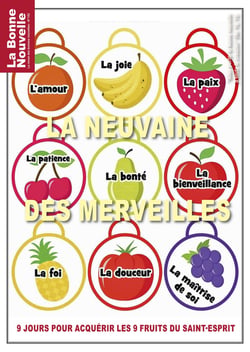 La neuvaine des merveilles : 9 jours pour acquérir les 9 fruits du Saint Esprit