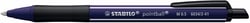 Stylo bille STABILO - Pointball Wildflowers chardon bleu - Bleu - Pointe moyenne