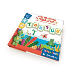 Livre magnétique lettres et mots - Clementoni