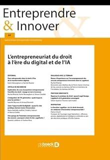 L'entrepreneuriat du droit a l'ere du digital et de l'ia