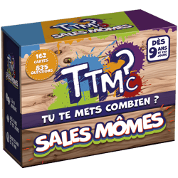 TTMC Tu Te Mets Combien : Sales Mômes - Jeu de société enfant - Pixie Games