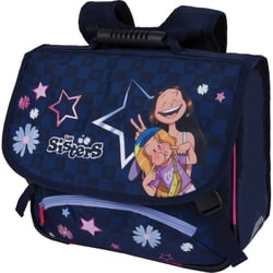 Cartable scolaire Oberthur 38 cm - Bleu - Les Sisters - 2 compartiments