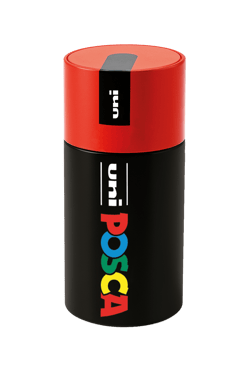 Coffret tube en métal de 13 marqueurs - Posca 