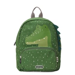 Sac à dos maternelle Trixie 23 cm - Vert - M. Crocodile - 1 compartiment