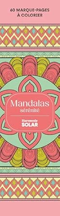 60 Marque-pages Mandalas Sérénité