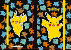 Carnet La Plume Dorée - 14,3 x 21 cm - Pokémon