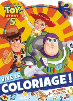 Disney Pixar Toy Story 5 - Vive le coloriage ! - + Stickers offerts !