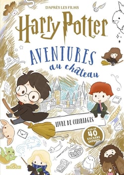 Harry Potter - Livre de coloriages - Aventures au château