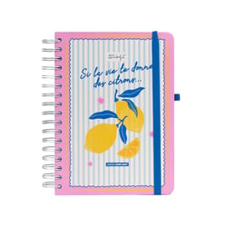 Agenda scolaire journalier 2026/2027 Mr. Wonderful - Si la vie te donne des citrons…