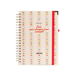 Agenda scolaire journalier 2026/2027 Mr. Wonderful - Fais que chaque jour compte - Grand format