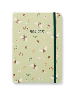 Agenda scolaire semainier 2026/2027 Lett's - A5 - Bumblebee