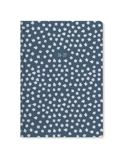 Agenda scolaire semainier 2026/2027 Lett's - Bleu - A5 - Daisies