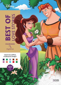 Coloriages Mystères Disney - Best of Love Stories