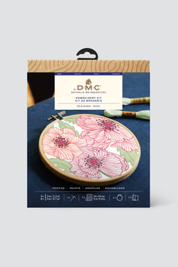 Kit broderie DMC - Pavots