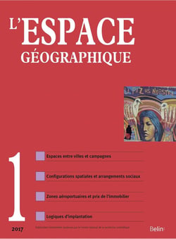 L'ESPACE GEOGRAPHIQUE n.2017/1
