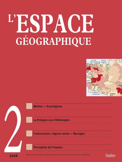 L'ESPACE GEOGRAPHIQUE n.2016/2