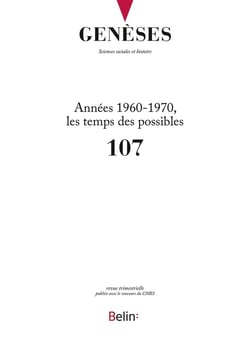 Revue Genèses n.107 : juin 2017