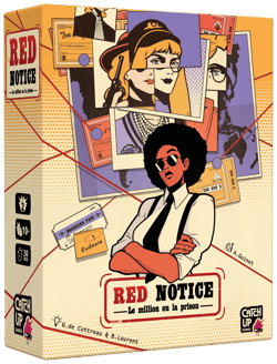 Red notice : le million ou la prison - Jeu de société à deux -  Jeu de stratégie - Catch Up Games
