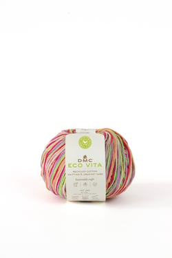 Pelote de fil à tricoter - DMC - Eco Vita 3 - Multicolore 607