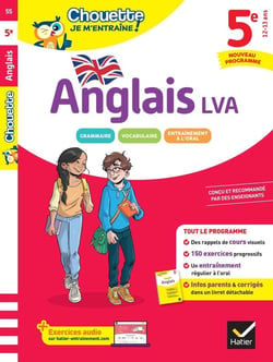 Chouette entraînement : Anglais LVA - 5e