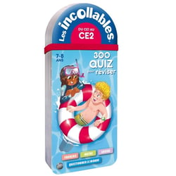 Les incollables : 300 quiz pour réviser - Du CE1 au CE2