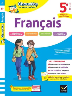 Chouette entraînement : Français - 5e