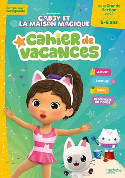 Gabby et la maison magique - Cahier de vacances - De la Grande Section au CP (édition 2026)