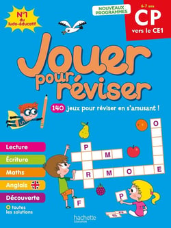 Jouer pour réviser : Cahier de vacances - Du CP au CE1