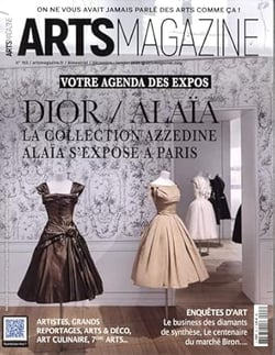 Arts magazine n.163 : Dior/Alaïa : La collection Azzedine Alaïa s'expose à Paris