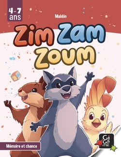 Zim zam zoum - Jeu de société enfant - Gigamic