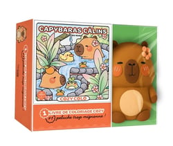 Coffret cozy + peluche Capybara