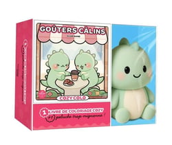 Coffret cozy + peluche Dinosaure