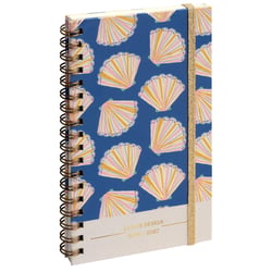 Agenda scolaire semainier 2026/2027 Exacompta - Coquillages - 9 x 16 cm - Lady