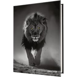 Agenda scolaire journalier 2026/2027 Oberthur - 12 x 17 cm - Sauvage lion