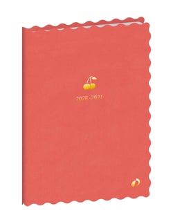Agenda scolaire semainier 2026/2027 Exacompta - Rose grenade - Festy