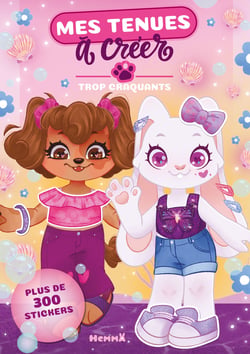 Mes tenues à créer - Trop craquants - Plus de 400 stickers