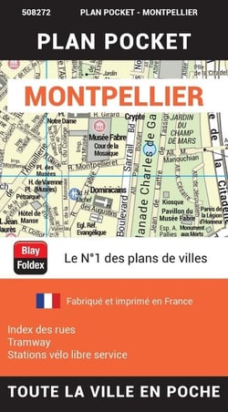 Montpellier : Plan pocket