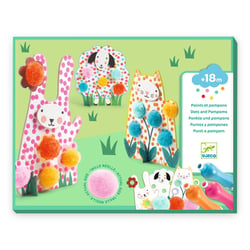 Points et pompons dans l'herbe - Djeco